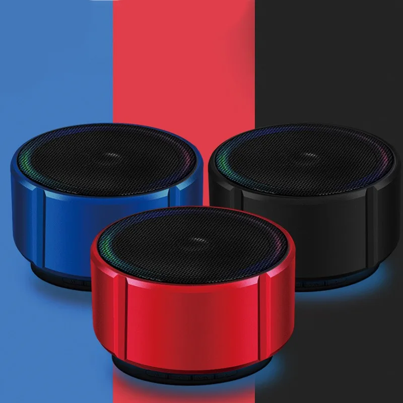 Портативный мини беспроводной Bluetooth динамик Aux вход Поддержка TF карта беспроводной громкий динамик с микрофоном