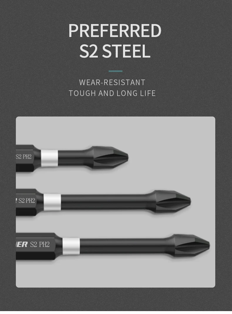 Greener Impact Strong Magnetic Batch Head Cross High Hardness Hand Drill Bit Screw Electric Screwdriver Set 50 65 70 90 150mm Greener Impact Strong Magnetic Batch Head Cross High Hardness Hand Drill Bit Screw Electric Screwdriver Set 50 65 70 90 150mm