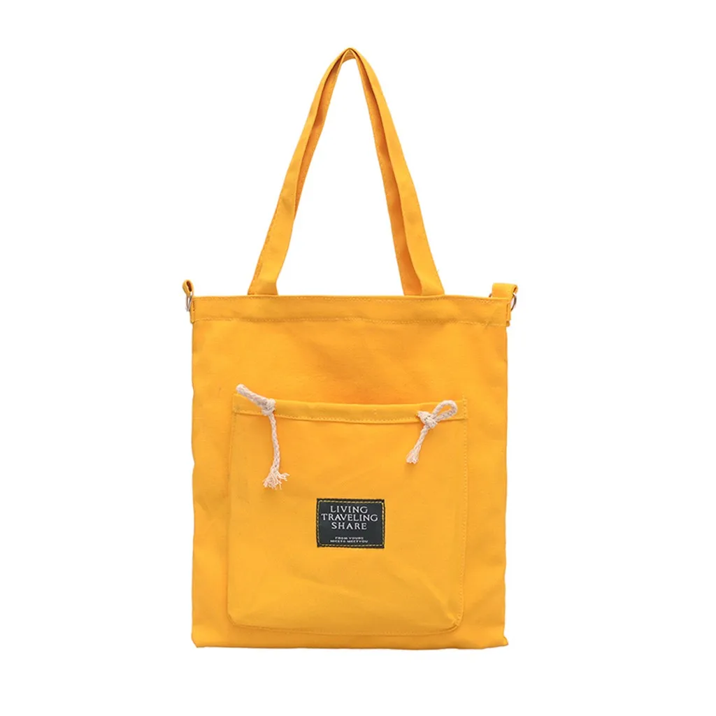Женская сумка простые буквенные холщовые сумки для учащихся сумка на плечо модная сумка для девочек повседневные сумки-мессенджеры Bolsa Feminina