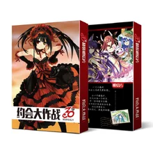 30 шт аниме-открытки Дата Живая открытка поздравительная открытка с сообщением Рождественский подарок игрушки для детей