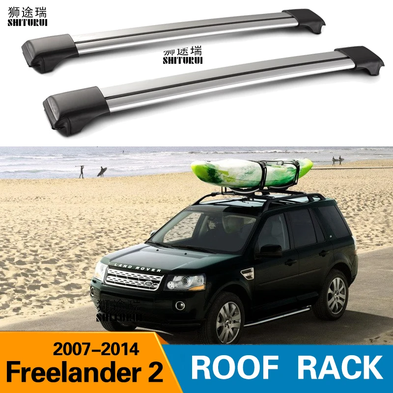 2 шт. багажник на крышу автомобиля поперечная рейка для LAND ROVER Freelander 2006 2014 топ