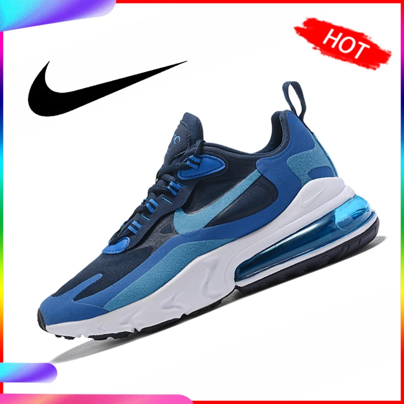 

Original Authentic Nike Air Max 270 React Men's Running Shoes Fashion Classic Outdoor Color Sport Breathable 2019 New AO4971-400