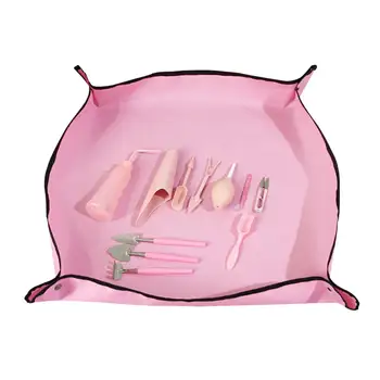 

Gardening Mat Flower Transplanting Pad Plant Seedling Tray Garden Two Colors Waterproof Flower Pad Change Soil Pad