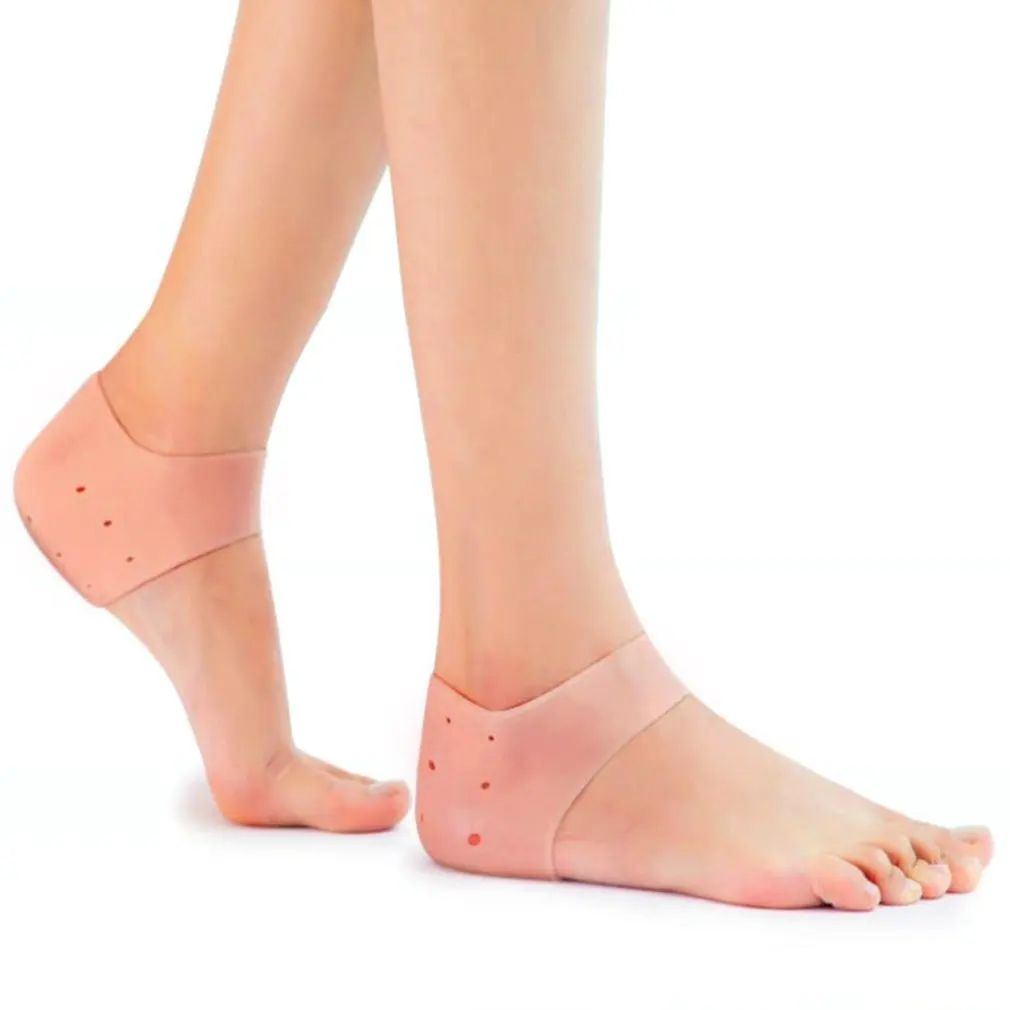 

Exquisitely Designed Duralbe Silicone Heel Cover Breathable Moisturizing Gel Heel Anti-cracking Socks Heel