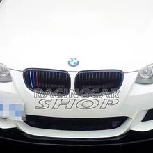 Неокрашенный передний спойлер Подходит для BMW E92 3-Series Coupe 2 двери LCI короткое MSport переднего бампера 2010-2013 B082F