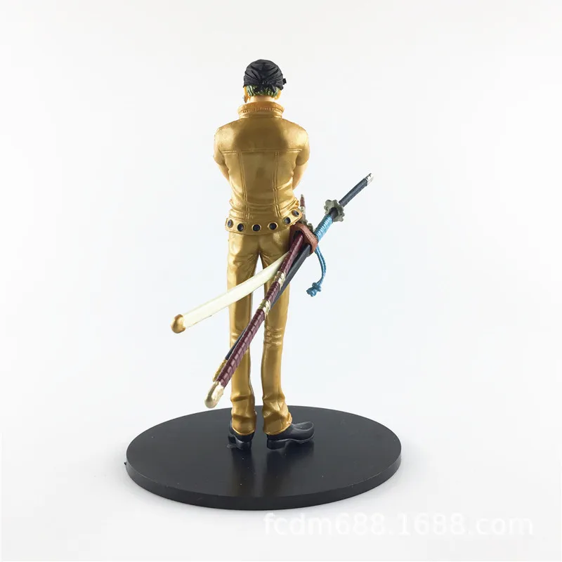 92 S Nautical King 3-one piece Gold Edition Луффи Саурон Санджи Гараж Комплект театральная версия игрушки модель украшения