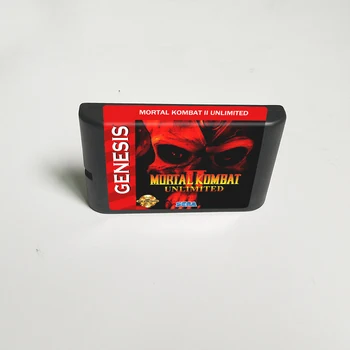 

Mortal Kombat II Unlimited - 16 Bit MD Game Card for Sega Megadrive Genesis Video Game Console Cartridge