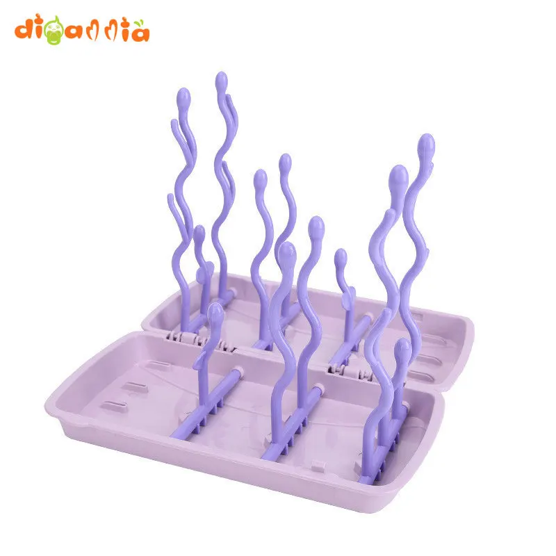 

Good German Meng Portable Baby Bottle Drying Rack Feeding Bottle Storage Air Dry Holder Folding Infant Feeding Bottle Drying Rac