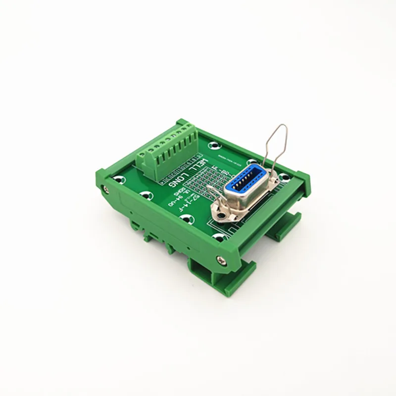 DIN рейка крепление 57 серии 14-Pin 0,08" гнездовой разъем Breakout Board