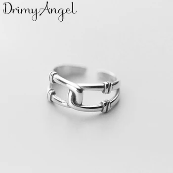 

Vintage Silver Color Cross Rings Handmade Adjustable Size Rings For Men Women Thai Silver Jewelry