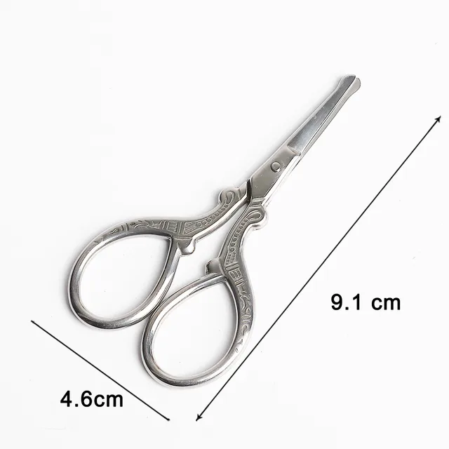 Vintage Stainless Steel Tailor Yarn Trim Cut cross stitch Scissor fabric Needlework Embroidery Thread knitting tool Sewing Tool 41