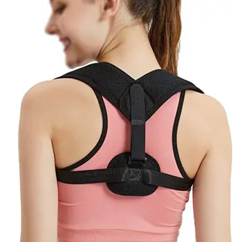 

2019 New Breathable Anti-humpback Back Corrector Clavicle Adjustable Sitting Posture Corrector Braces Shoulder Supporter M