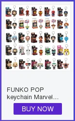 FUNKO POP Dragon Ball Супермен Человек-паук форки Бэтмен отряд самоубийц фигурка кукла Коллекционная модель брелок с коробкой
