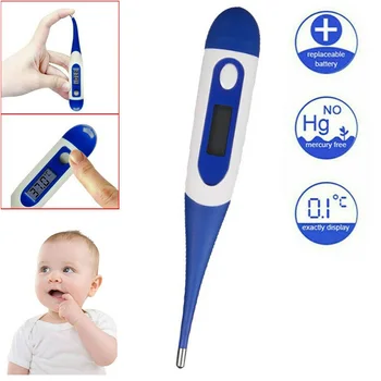 

Digital LCD Heating Thermometer Tools Adult Family kids Baby Child Body temperature Measurement Sensitive Electronic