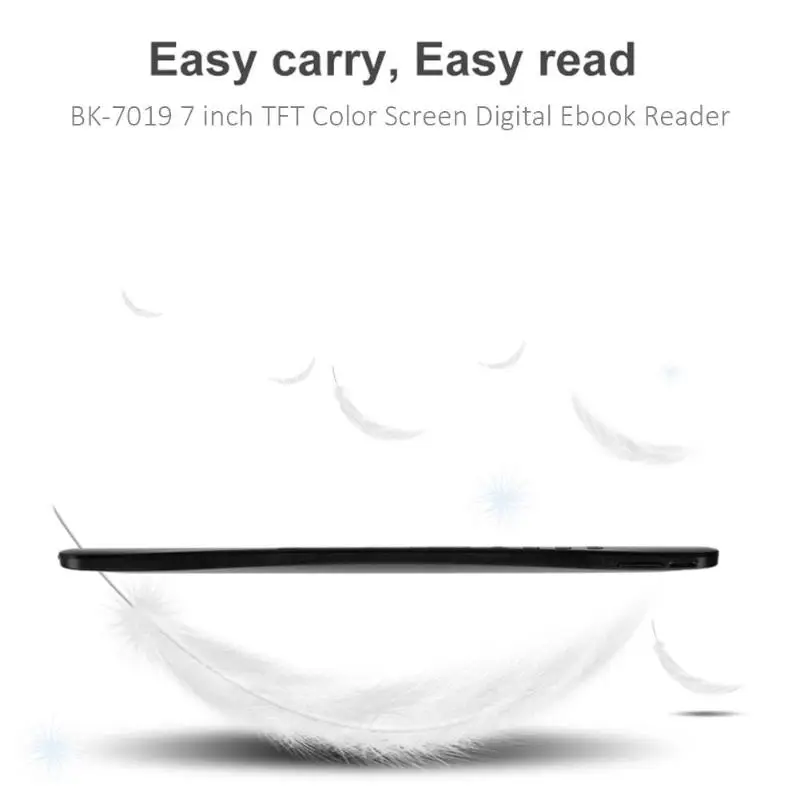 VODOOL BK-7019 7 дюймов электронная книга Reader Newst TFT цветной экран цифровой Электронная книга Reader 4 г/8 г/16 г Многофункциональный видео MP3 музыкальный плеер