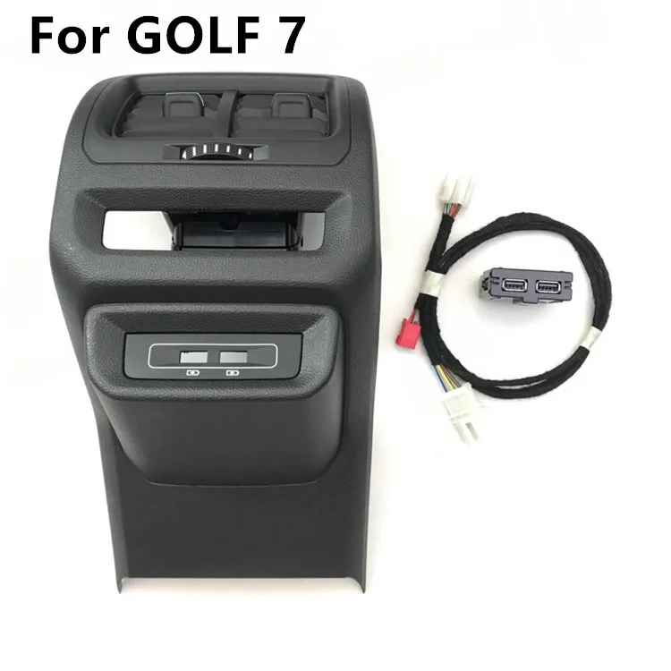 Для LHD Golf 7 5 MK7 MK7.5 заднее сиденье с двойной USB зарядкой | Автомобили и мотоциклы