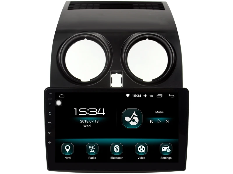AVGOTOP Восьмиядерный Android 9,0 автомобильный DVD мультимедийный плеер для NISSAN 2008-2013 Qashqai 4 Гб ram картинка в картинке функция