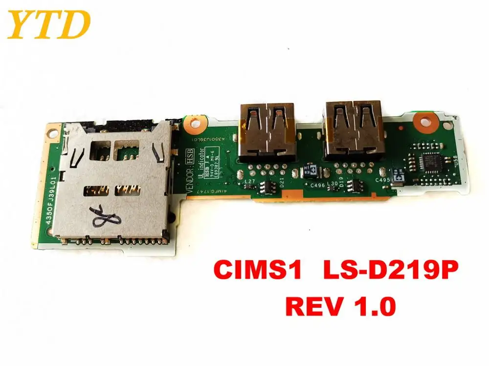 Для lenovo CIMS1 USB плата CIMS1 LS-D219P REV 1,0 протестирована хорошая
