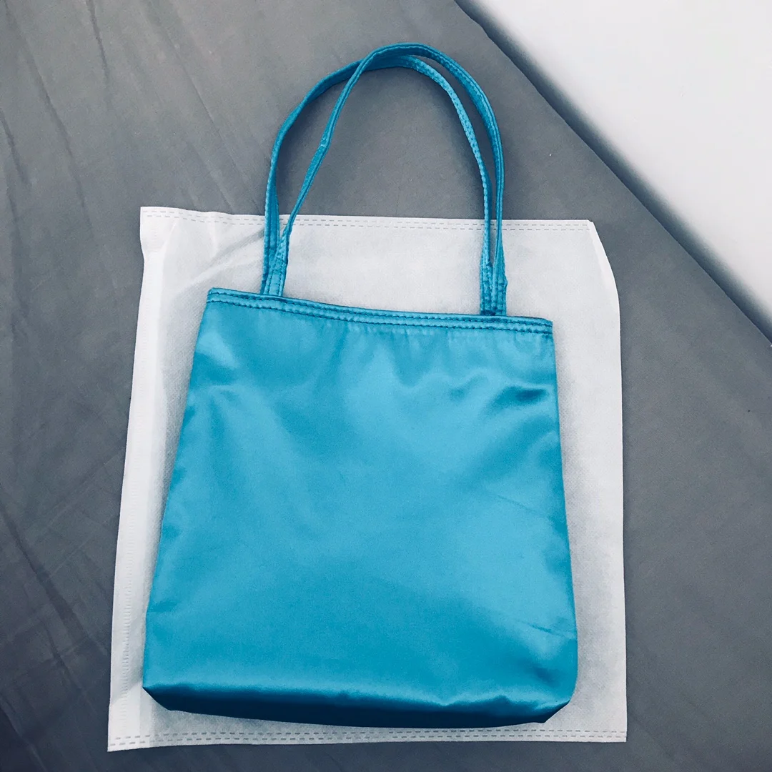 Elegant Women's Vintage Satin Shoulder Bag - Mini Tote Clutch Purse