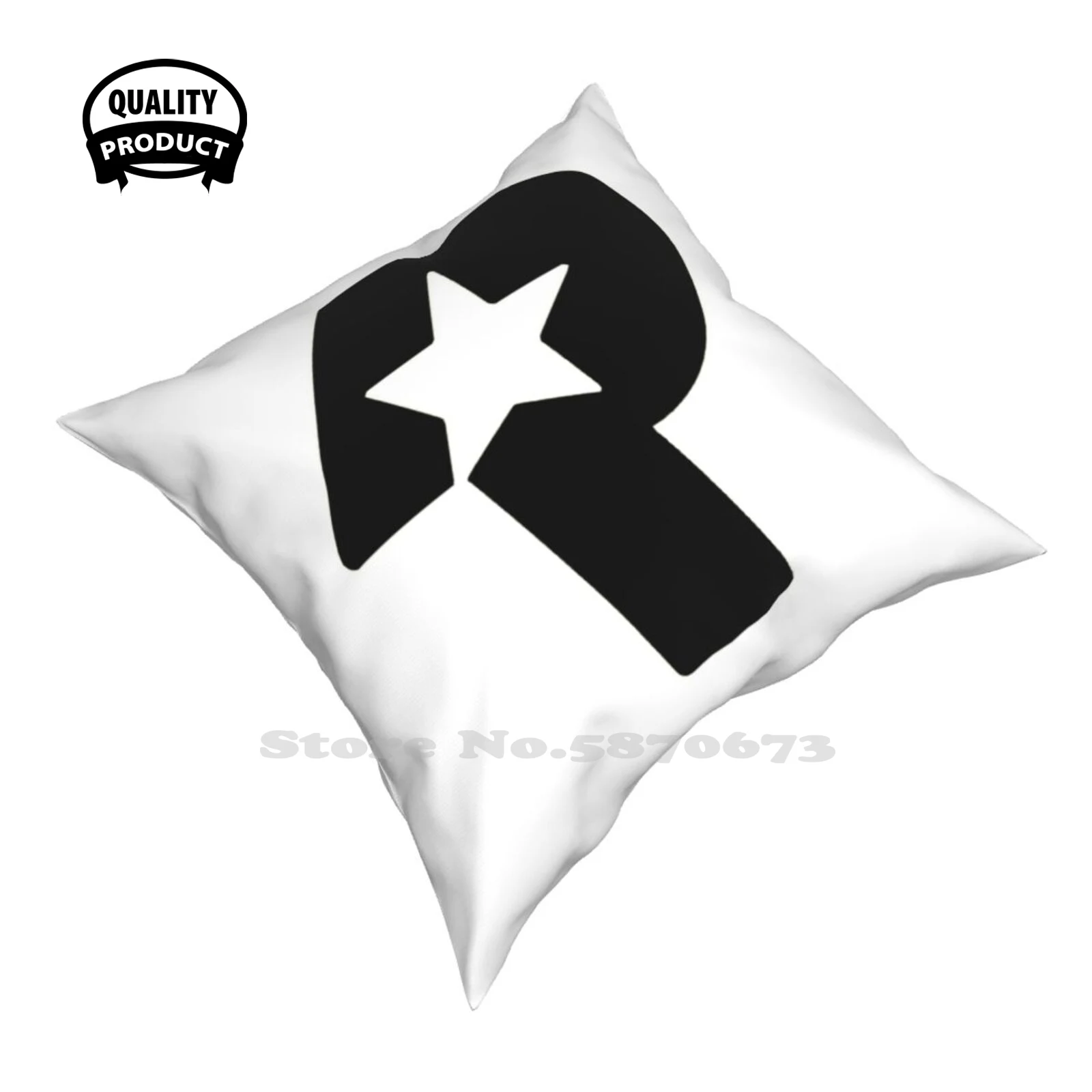 Rockstar Game Throw Cushion Pillow Cover Rockstar Game Rockstargame Gta Gta V Trending Rockstar Game Rockstar