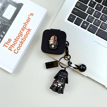 

Cool Soft Silicone Earphone Case for Xiaomi Air2 se Protect Accessories Cover for Xiaomi air2/2S Earphone portable Keyring Decor
