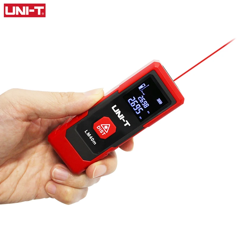 UNI-T Mini Digital Laser Rangefinder Distance Meter 20m 40m Range Finder Trena Laser Tape Measure Building Ruler Tool UNI-T Mini Digital Laser Rangefinder Distance Meter 20m 40m Range Finder Trena Laser Tape Measure Building Ruler Tool