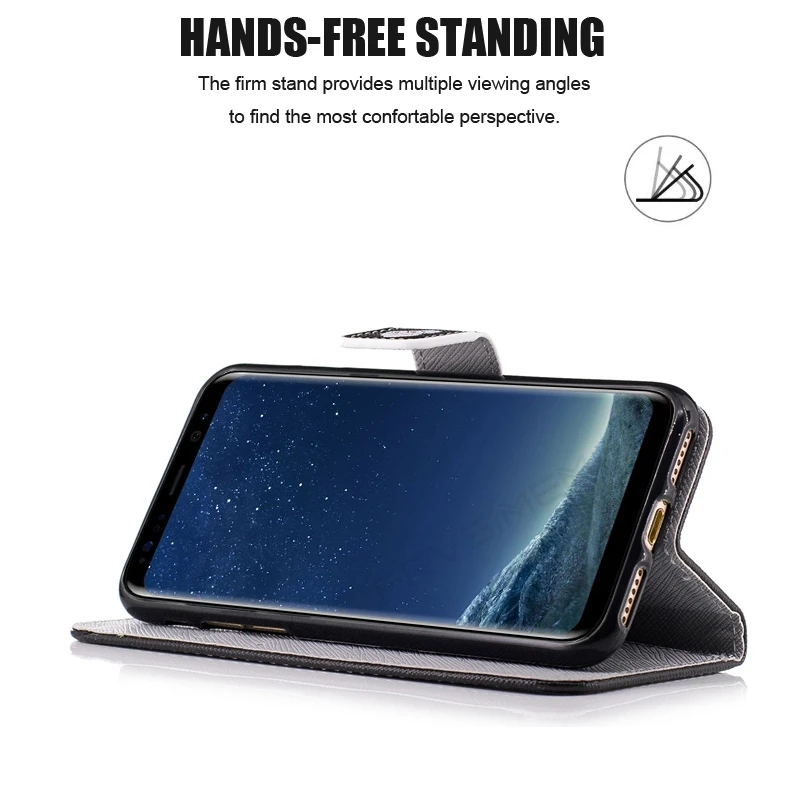 Кожаный чехол-портмоне с откидной крышкой для samsung Galaxy J7 Neo J701 S8 S9 плюс S3 S4 S5 S6 S7 края для Iphone 5, 5s, se, 6, 6s 7 8 Plus iPhone X