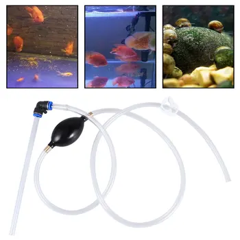 

25CM Fish Tank Water Changer Aquarium Cleaner Siphon Pump Gravel Water Filter with Flow Controller for Water Changing