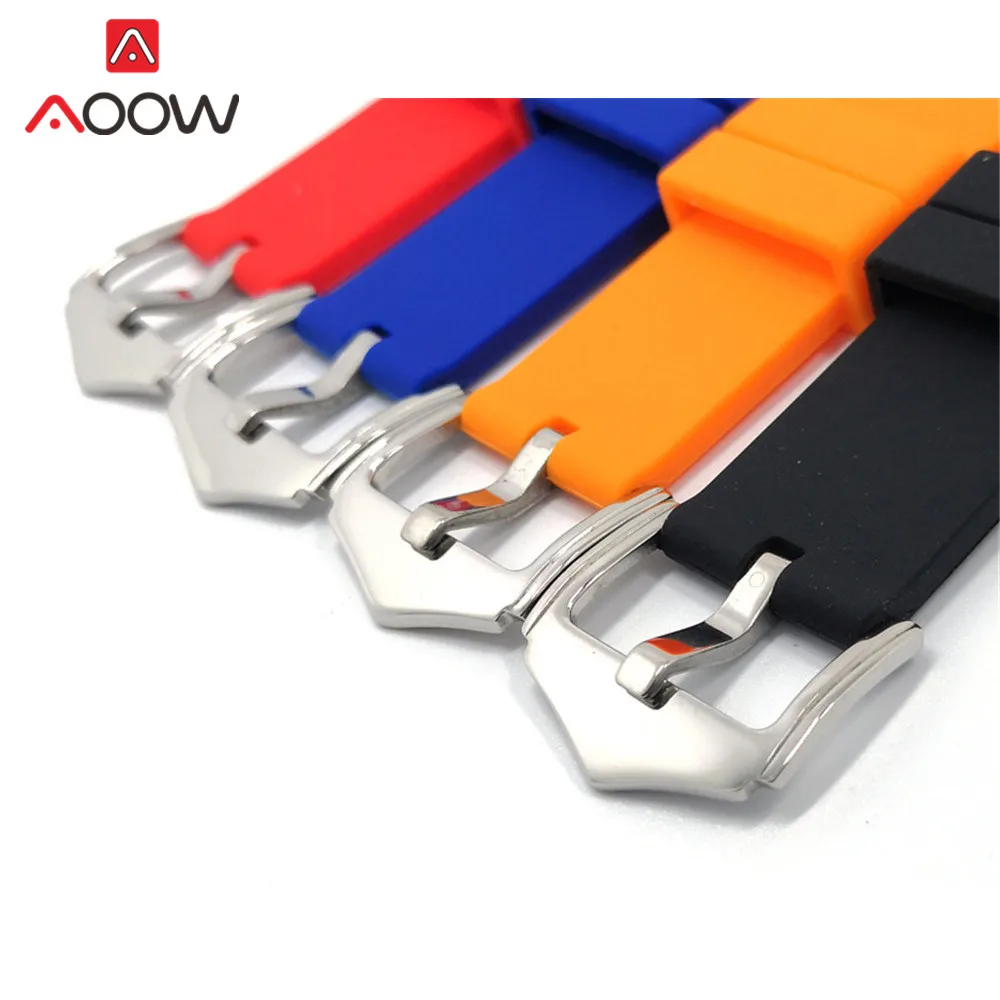 Versatile Waterproof Sport Silicone Watch Strap Replacement Bracelet