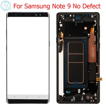 

Original Note 9 LCD For Samsung Galaxy Note 9 Display With Frame Super AMOLED 6.4" SM-N960F N960A LCD Touch Screen No Defect