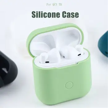 

Anti-fingerprint Dust-proof Protective Cover Silicone Case for QCY T8 Wireless Bluetooth Earphone