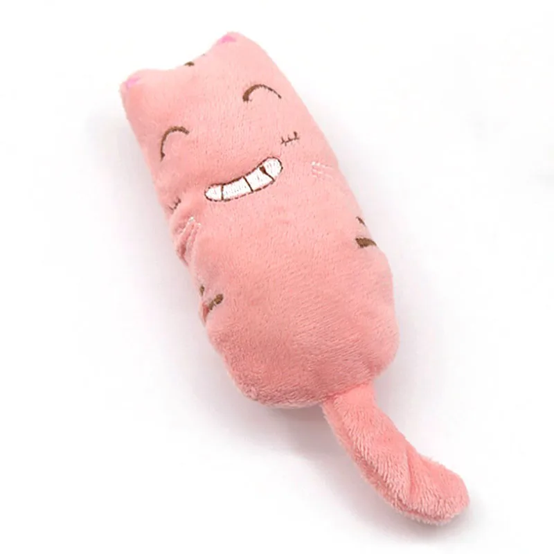 Шлифовальная кошачья мята, забавный интерактивный плюшевый Кот, игрушка для питомца, котенок, жевательная игрушка, кошка, мята, для кошек, зубы, игрушки, товары для домашних животных