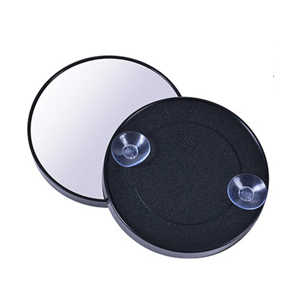 

5X 10X 15X Smooth Surface Makeup Mirror Bathroom Magnifying Portable Lightweight Suction Cup Round Cosmetics Tool Single Sided