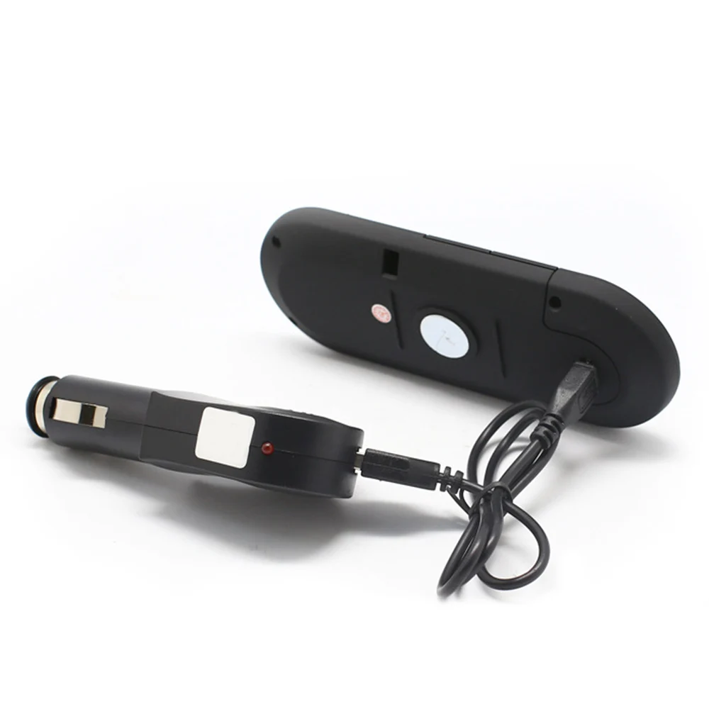 Автомобильный комплект с Bluetooth и громкой связью, беспроводной bluetooth-динамик, MP3 музыкальный плеер, солнцезащитный козырек, зажим для динамика телефона с автомобильным зарядным устройством