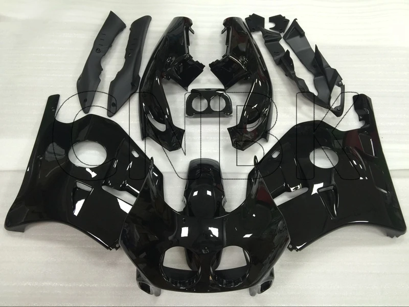 Для CBR 250 RR 1990 Кузов для Honda Cbr250rr 1990 Черные Пластиковые обтекатели CBR 250 RR 1990-1994 MC22 обтекатель