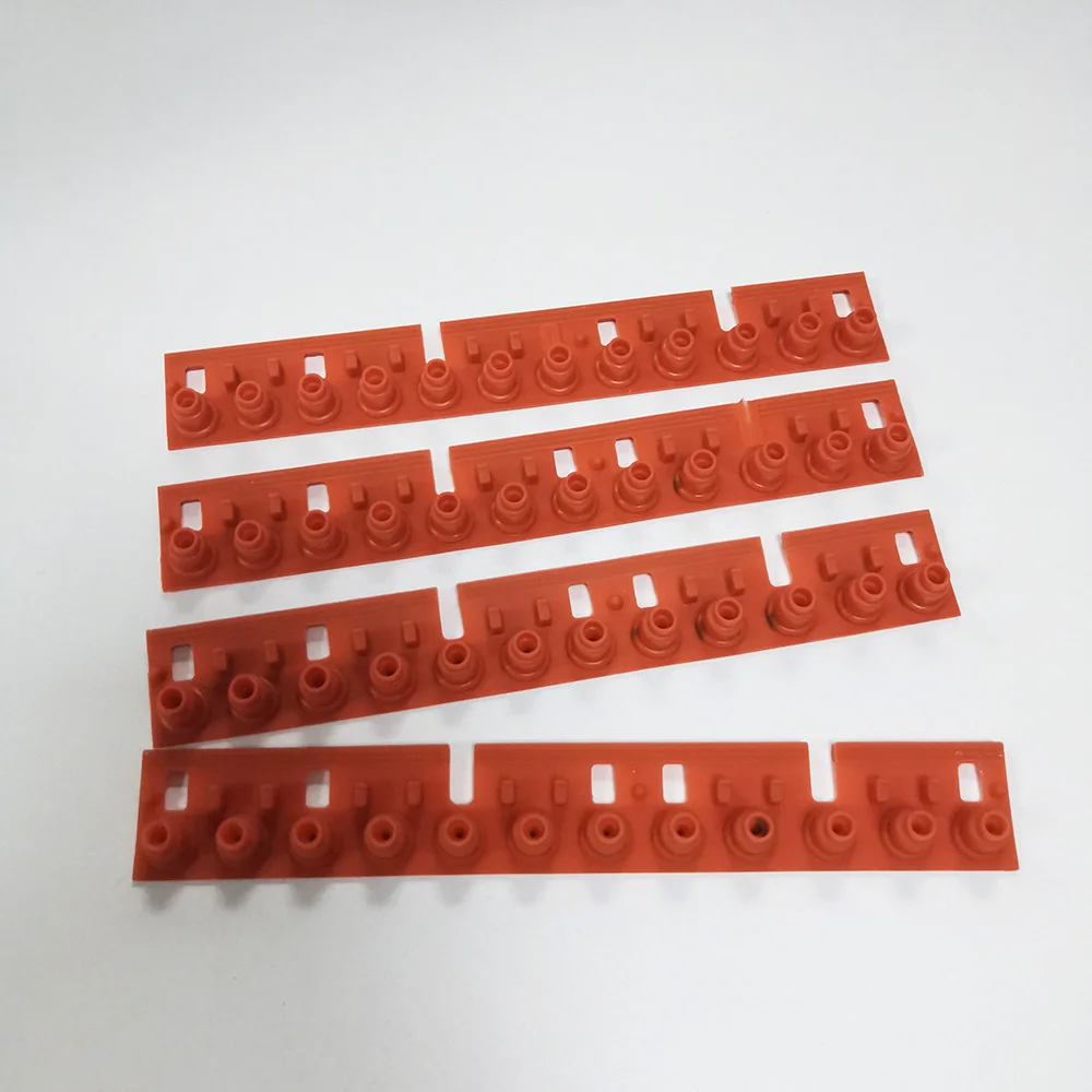 1 Pz Gomma Conduttiva Contatto Pad Pulsante D-Pad Per Yamaha Psr 630 640 710 740 750 S700 185 195 38 37