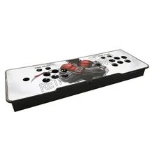 Caja de Control de juego Arcade joystick 30mm/24mm botón metal y acrílico carcasa de consola vacía para DIY consola de juegos Pandora