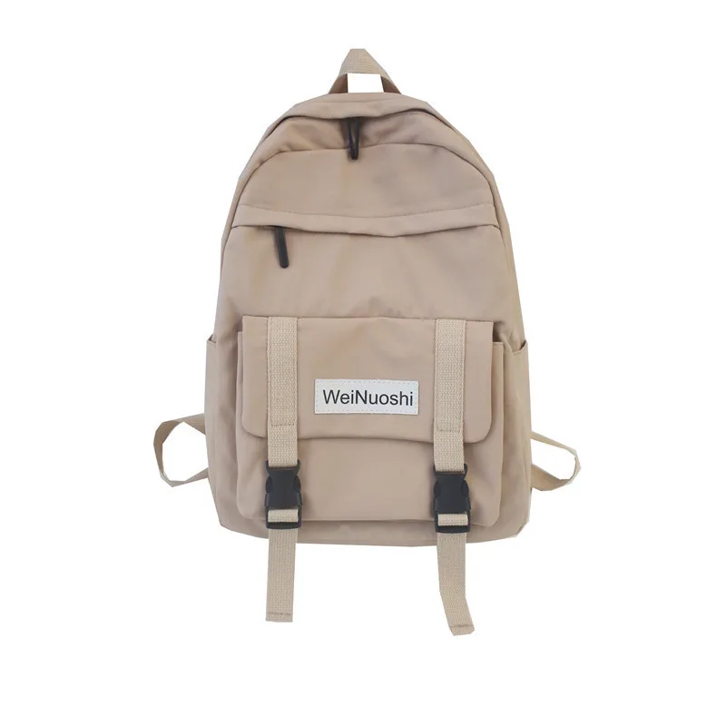 

Large Capacity Backpack Korean-style Fashion Casual Multi-functional Handbag Pure GIRL'S Campus Backpack