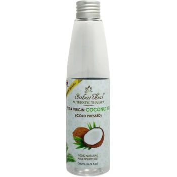 

Кокосовое масло холодного отжима Sabai Thai Authentic SPA, SBT-033, 200мл