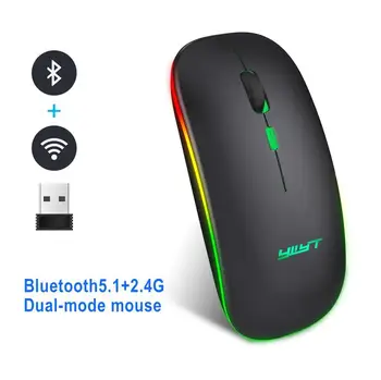 

Ergonomic Gaming Mouse G852 Bluetooth 5.1+ 2.4g Dual Mode Computer Mouse Gamer Mice with Backlight for Windows PC Laptop