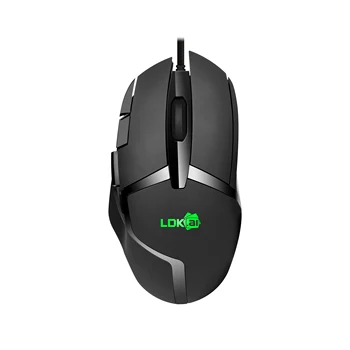 

wired macro definition gaming mouse USB Optical Gaming Mouse 8 Programmable Buttons Computer Game Mice Adjustable DPI LED Lights