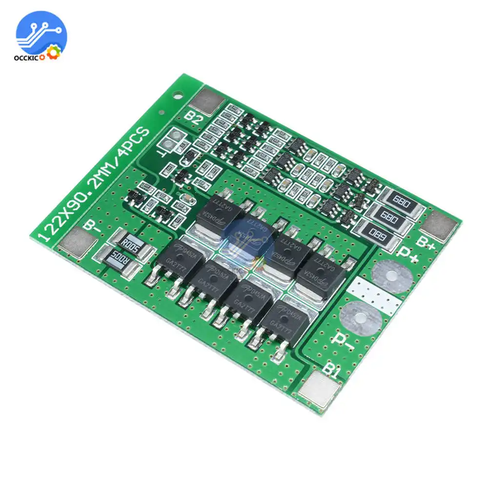 Защитная плата PCB 11 1 Для зарядки литий ионных батарей 3S 12 6 в 18650 25 А блок питания