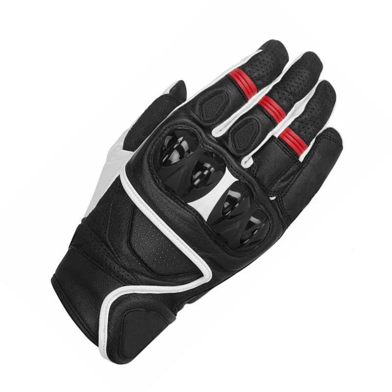 Перчатки с сенсорным экраном из овчины для мотоцикла, жесткие перчатки для пальцев, анти-осеннее Защитное снаряжение для гонок, езды на мотоцикле, мотокросса