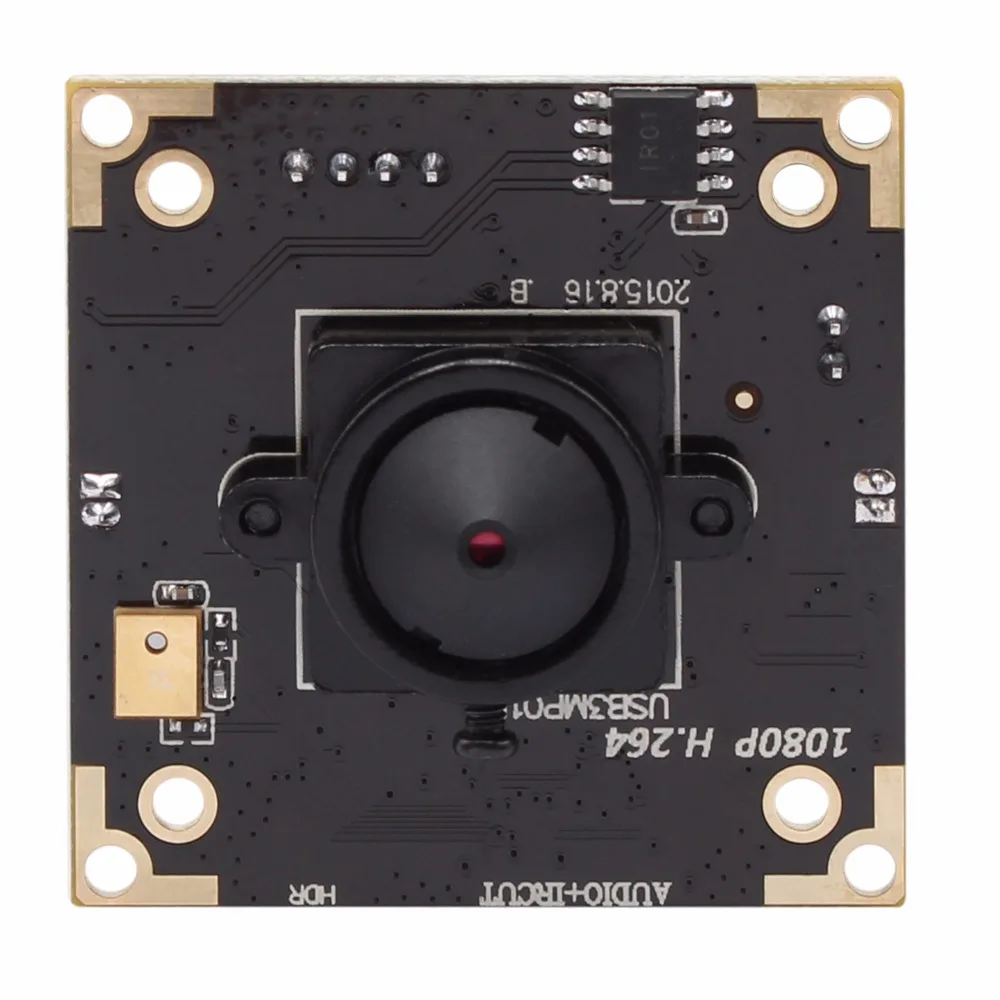 Pin-hole 3MP WDR 1080P H.264 USB модуль камеры 2,0 мегапиксельная OTG UVC веб-камера 2mp с микрофоном для Android Linux, Windows, Mac