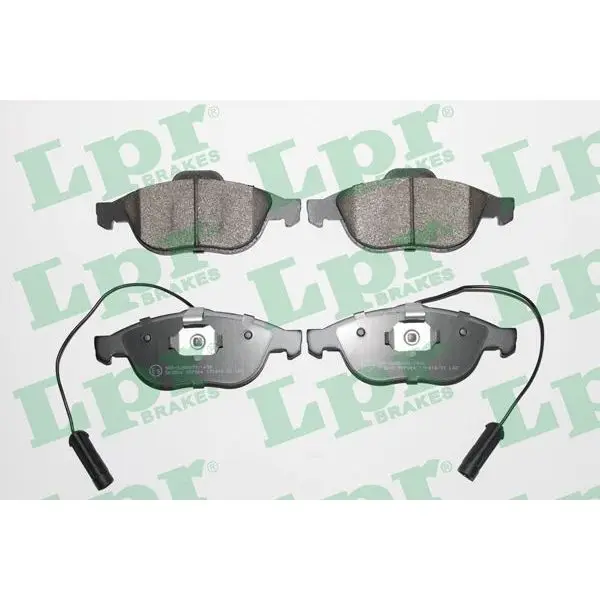 Колодки тормозные ALFA ROMEO 147 01-10/156 97-05 передние LPR 05