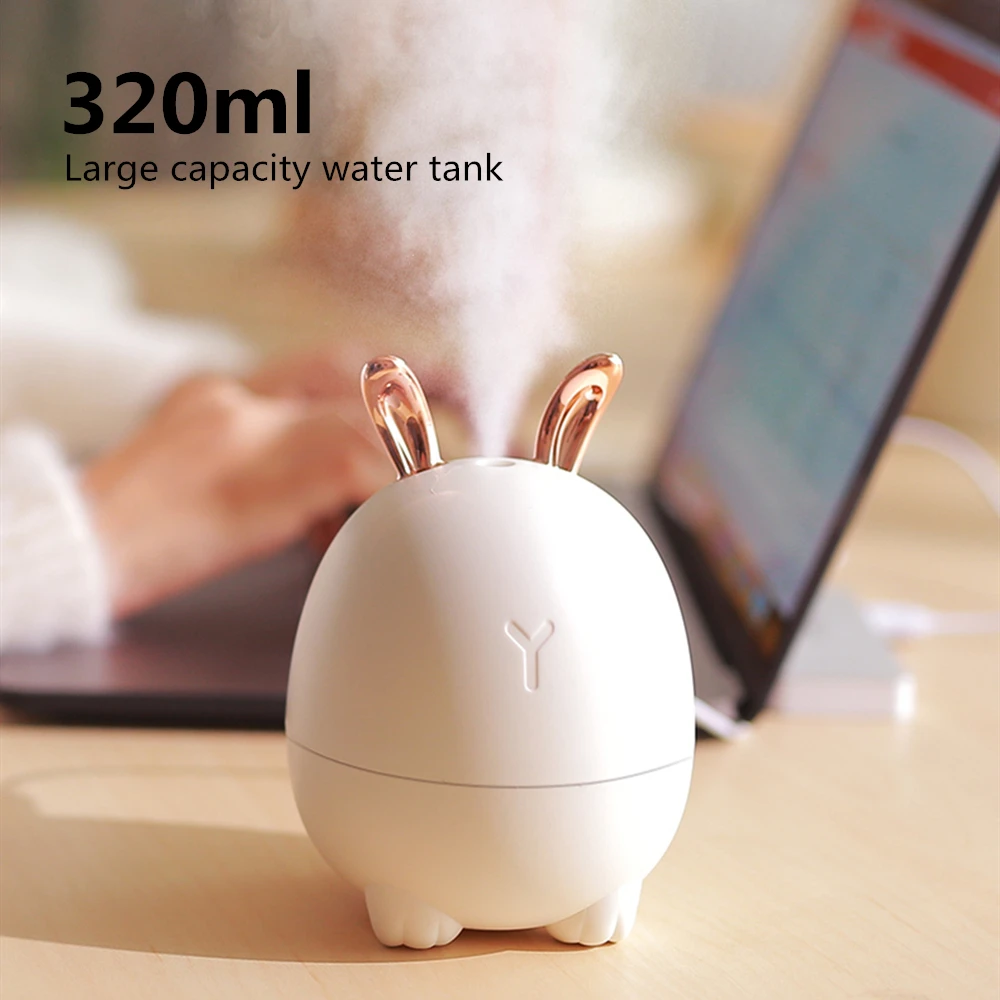2019 new aromatherapy humidifier 320ml usb air aroma diffuser ultrasonic portable essential oil diffuser for home office desktop