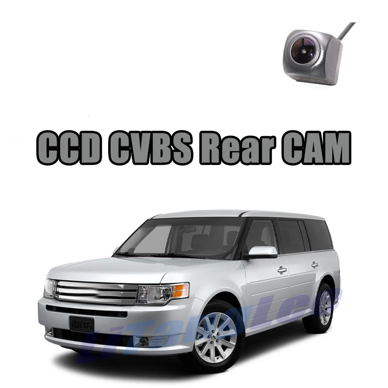 

Автомобильная камера заднего вида CCD CVBS 720P для Ford Flex 2009 ~ 2014, обратное ночное видение, водонепроницаемая парковочная резервная камера