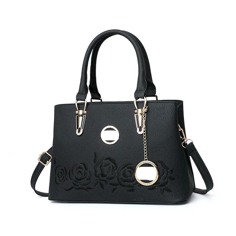 

Spring And Summer New Style WOMEN'S Bag 2019 Europe And America Large Bag One-Shoulder Handbag Simple Over-the-shoulder Bag WOME