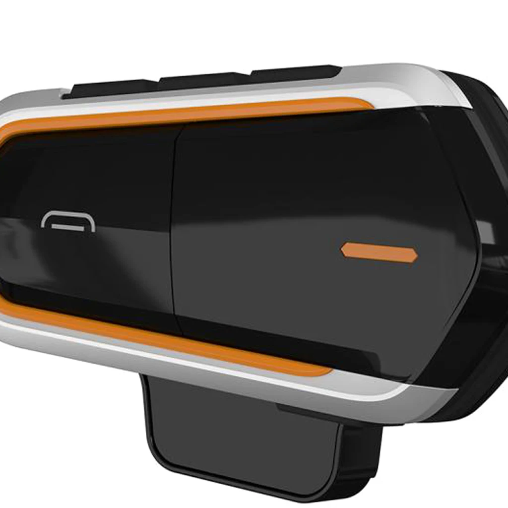 Motorcycle Intercom Helmet Bluetooth Waterproof Headset FM Radio Headphone