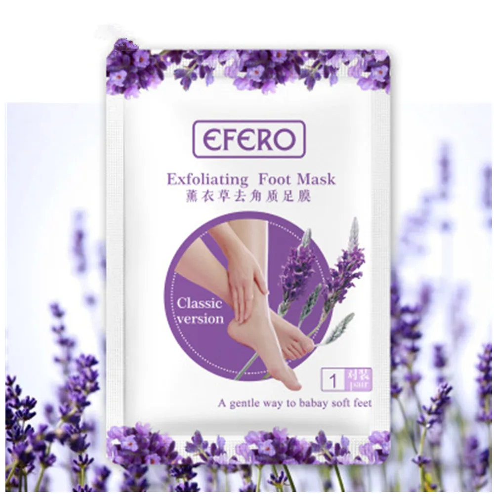 

1Bag/2Pair Exfoliating Foot Mask Pedicure Socks Exfoliation for Feet Mask Remove Dead Skin Heels Foot Peeling Mask For Legs